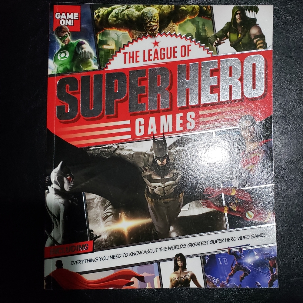 Game on Series The League of Superheroes Games by Scholastic 2017 Trade